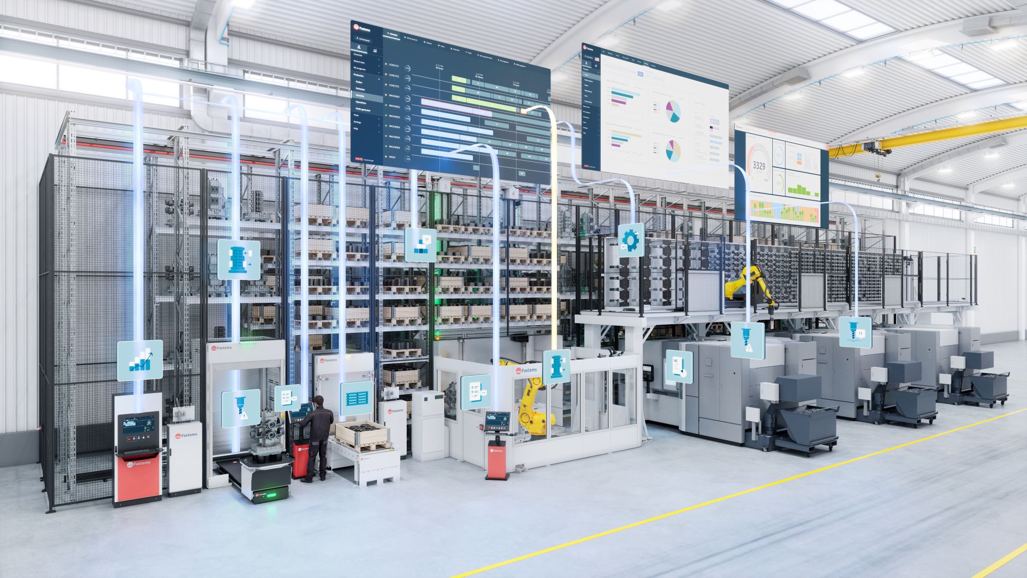 Fastems CNC-Automatisierung EMO 2025